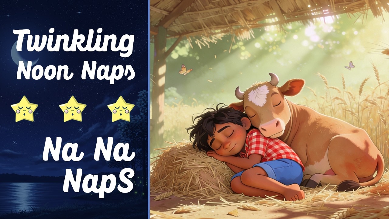 Twinkling Noon Naps | Soft Background Sleep Music