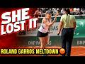 She SLAMMED Her Racket at the Umpire, Then LOST the Match