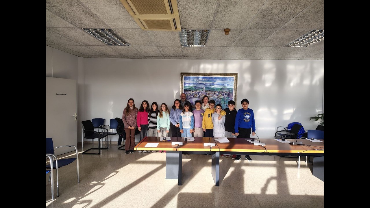 Constitució consistori infantil i visita a l'Ajuntament 2025/2026