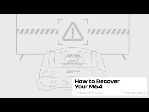 How to Recover Your ModRetro M64