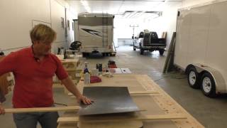 Building & Laminating a Table Top PART 3