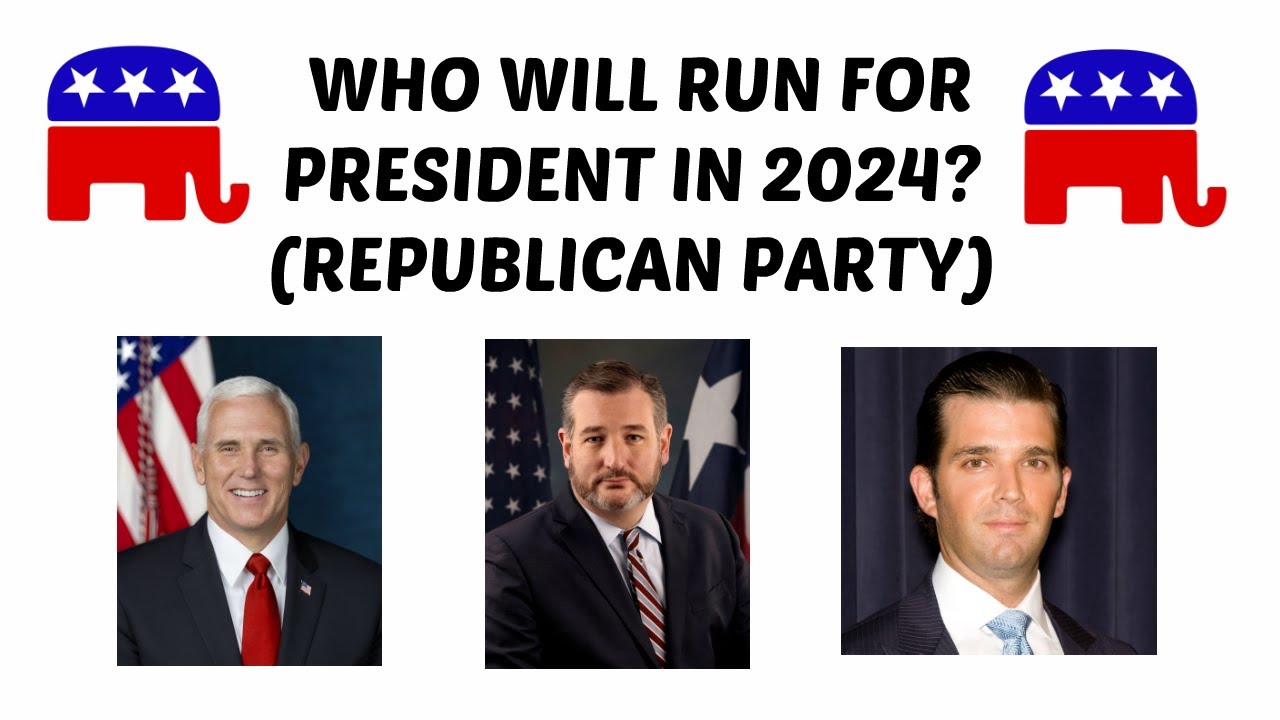 WHO WILL RUN IN 2024? (REPUBLICAN PRIMARY) YouTube