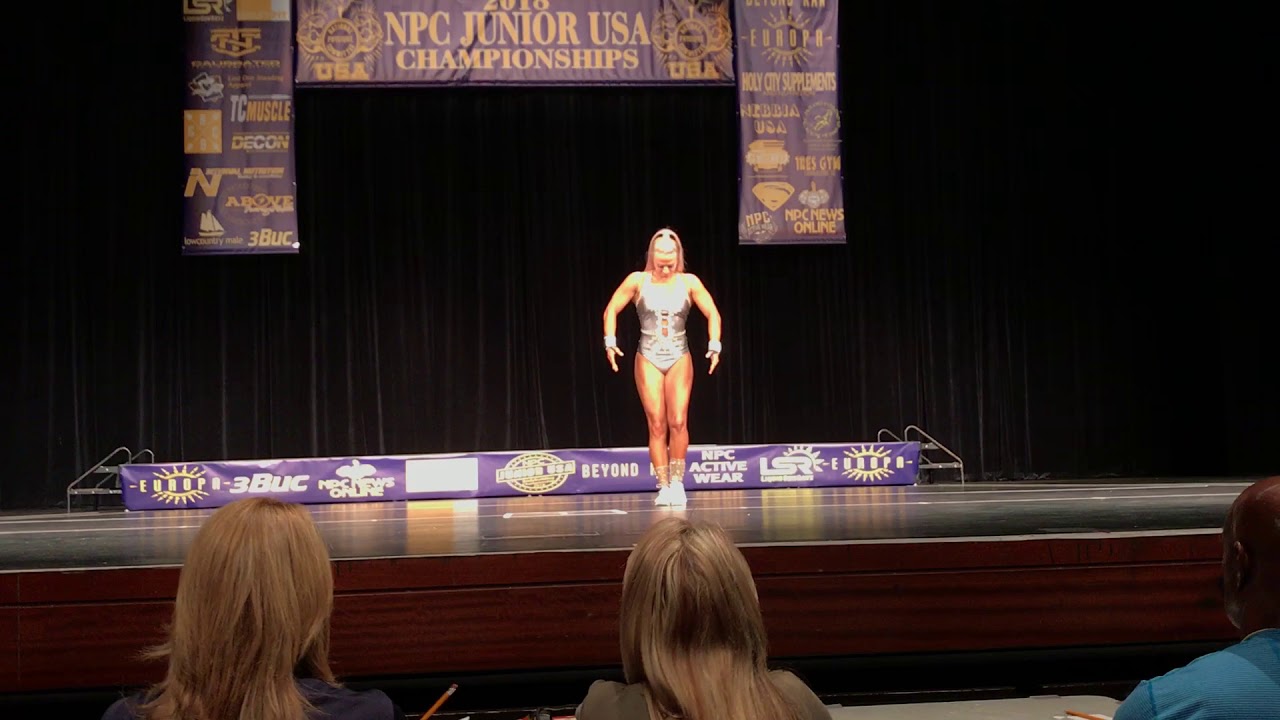 NPC Junior USA 2018 women’s fitness division YouTube
