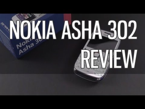 Nokia Asha 302 review - cheap mobile phone with QWERTY keyboard