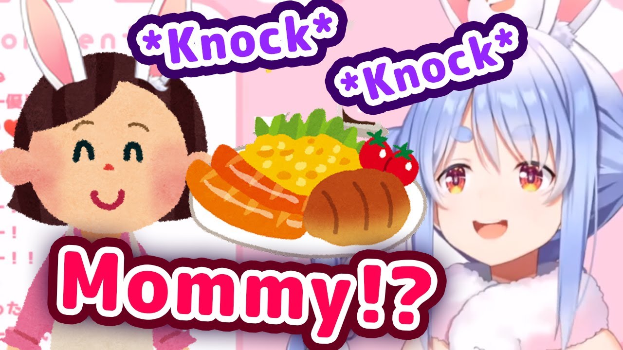 Pekora's Mom Brings Her Breakfast During Her Morning Stream 【ENG Sub/Hololive】