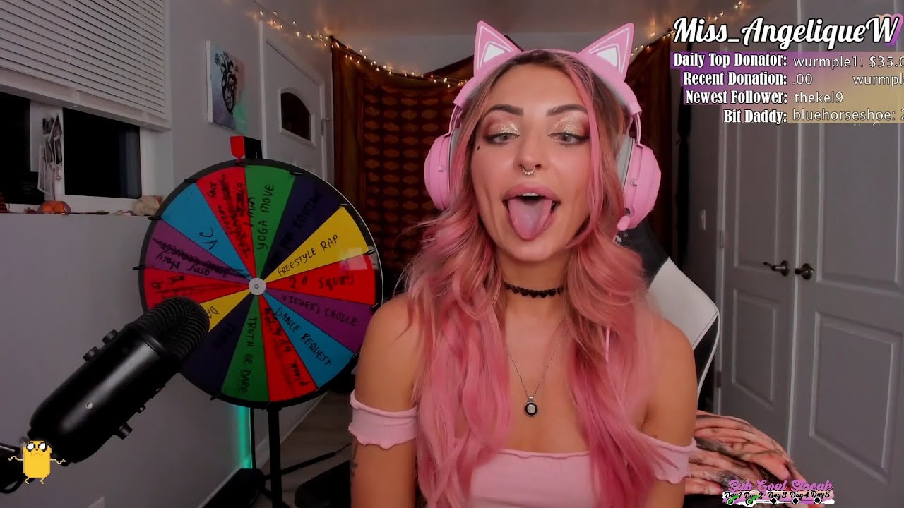 miss_angeliquew Twitch livestream 12/1/2020 puy like a wild fox YouTube