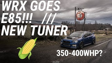 WRX GOES E85! | PHATBOTTI BURBLE TUNE BY MIKEY BOTTI | 2015 SUBARU WRX 2016 2017 2018