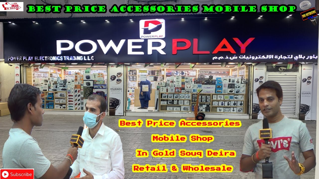 Best & Cheapest Mobile Accessories Shop In Gold Souq, Diera (Dubai) || Interview With Shop Owner