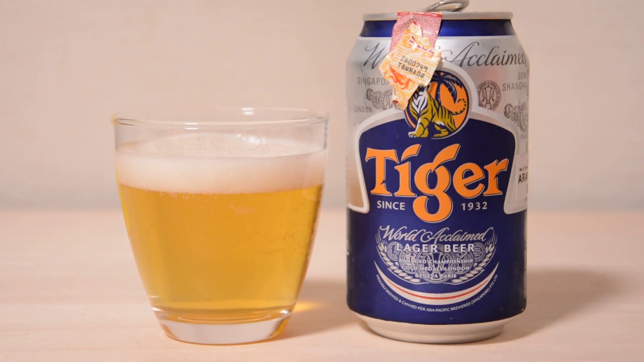 Tiger Beer Singapore Beer Buy From Malaysia タイガービール シンガポールのビール マレーシアで購入 Youtube