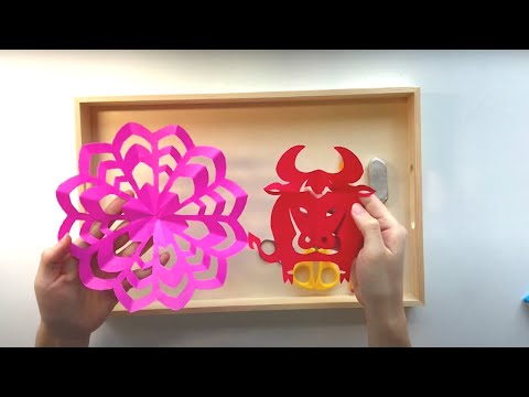 How To: Chinese Paper-Cutting | Lunar New Year With The Walters Art Museum  - Youtube