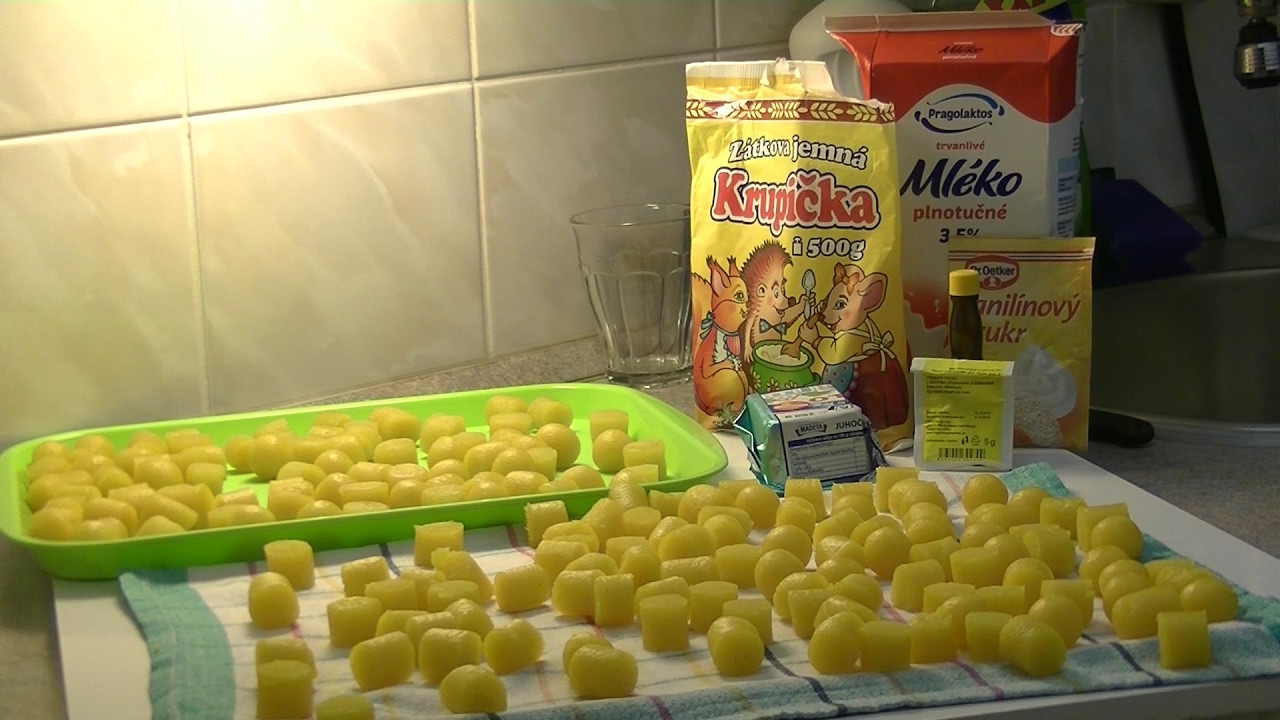 Lov kaprů (S Vladimírem na rybách) - boilies z krupičkového těsta