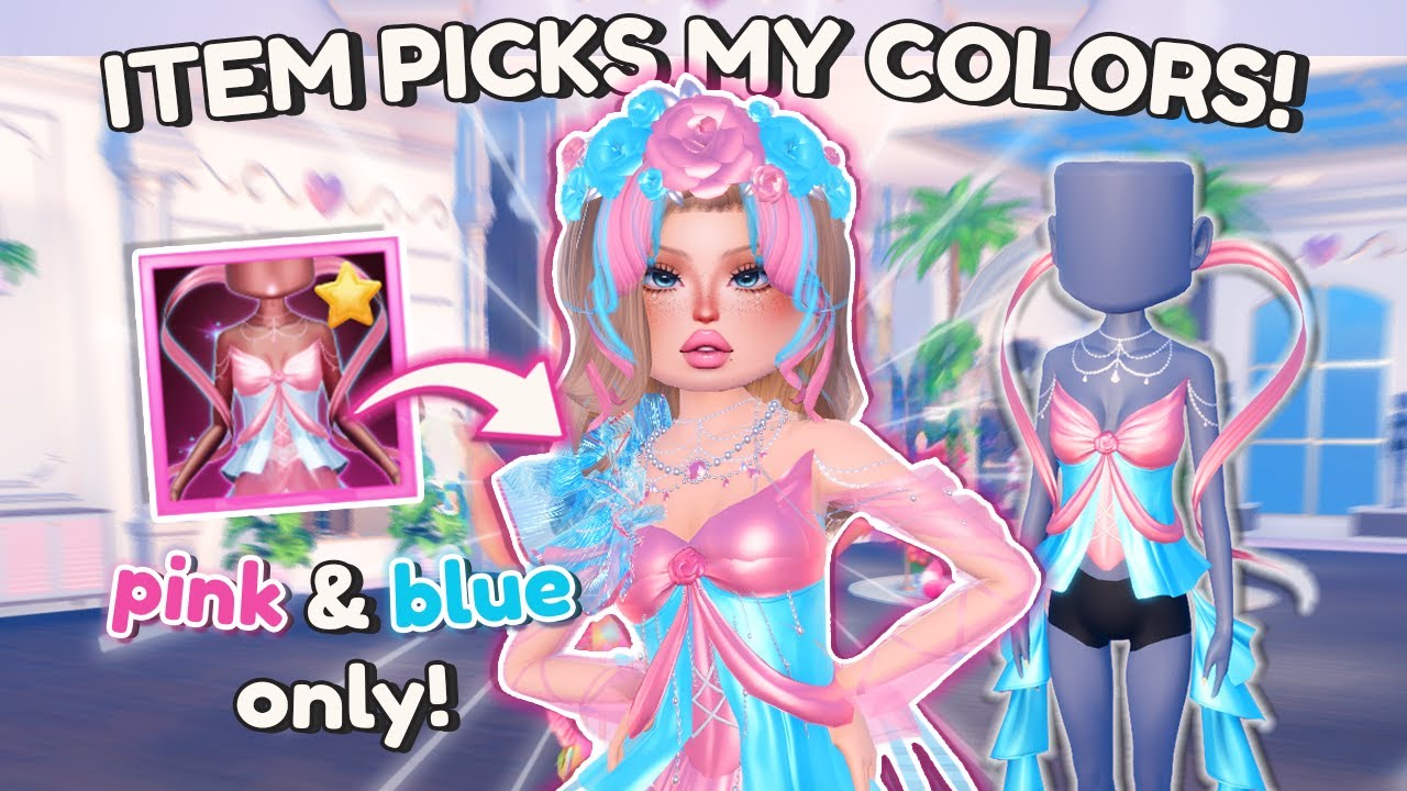 Letting the *FIRST ITEM* I Wear Pick MY COLOR SCHEME in DRESS TO IMPRESS! | Roblox Letting the *FIRST ITEM* I Wear Pick MY COLOR SCHEME in DRESS TO IMPRESS! | Roblox