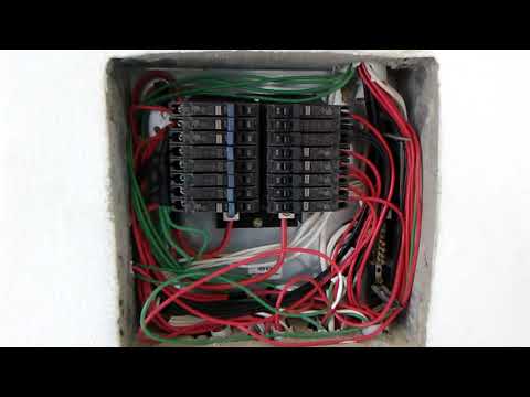 comment installer les breaker d'un panel electrique