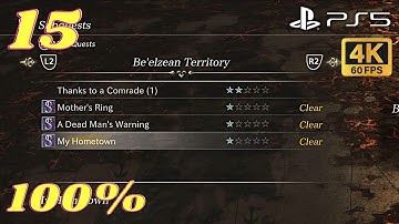 VALKYRIE ELYSIUM Hard/ Part 15 Going back for S Rank Sub Quests/ No Commentary 100% Walkthrough/ PS5