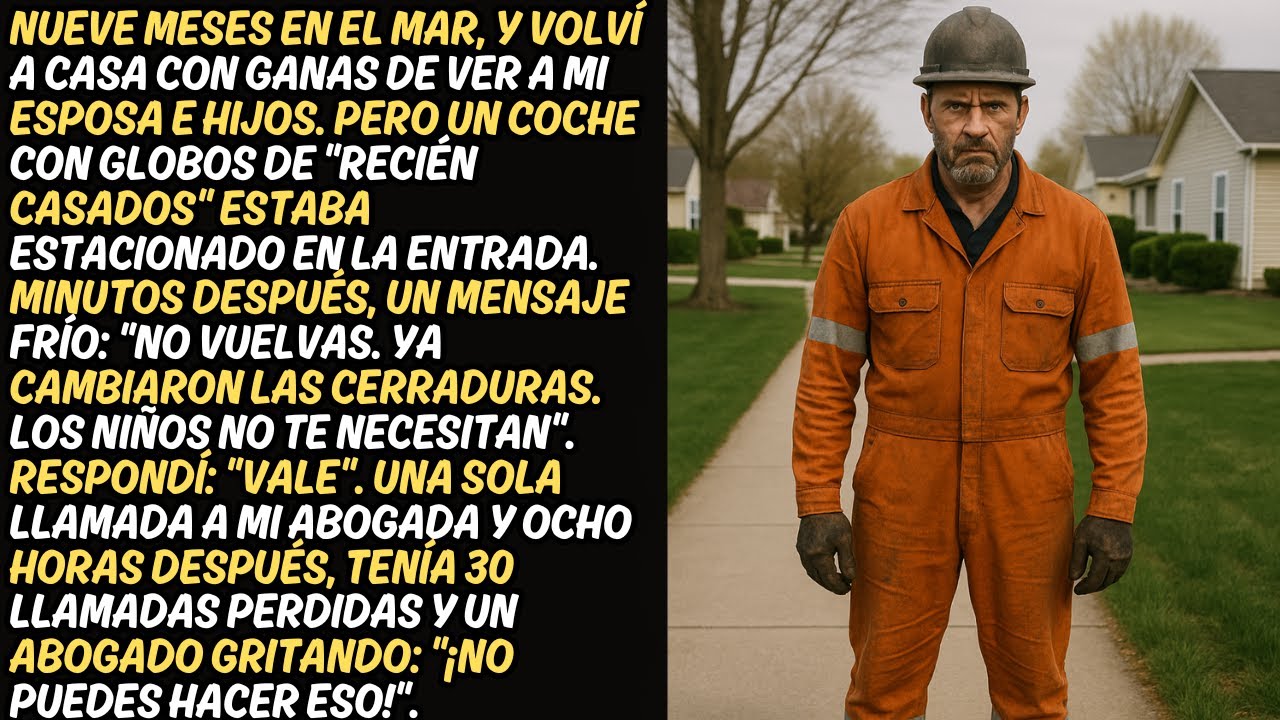 Navegué por 9 meses soñando con ella… pero regresé para encontrar traición y súplicas.