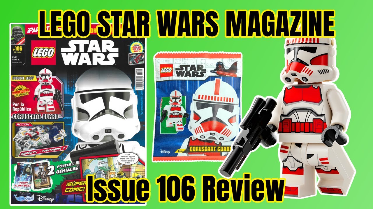 Cream Magazine Limited STAR WARS スターウォーズ Lego Star Wars Magazine 106 Coruscant Guard Minifigure sw1305