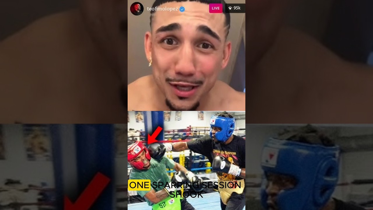 Shakur DROPPED in Sparring! Teofimo Laughs 👀