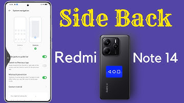 how to enable side back button in Redmi Note 14 5g/Redmi Note 14 me side back button kaise lagaye