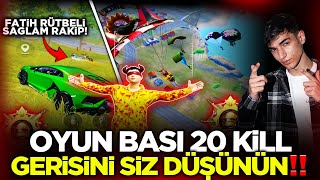 İZLEYİNCE HUZUR VEREN O MAÇ ! FATİH LİGİ RAKİPLERİNİ YOK ETTİM ! / PUBG MOBİLE RANKED