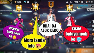 Random pro grandmaster player call me noob 😡 i challenge for 1v3 in custom room - success gamer