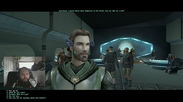 Kotor 2 Light Side Re-Playthrough!! Part 4!! Light-Siding It up on Telos Station! Might reach Planet