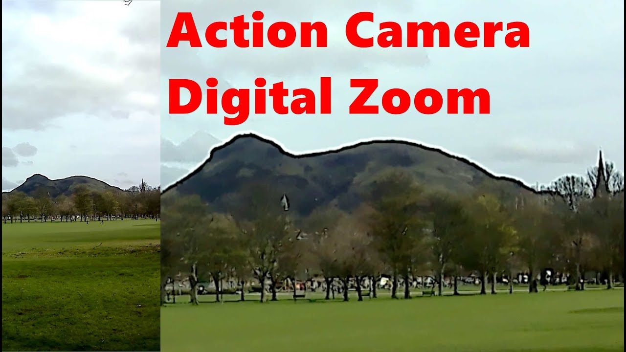 Action Camera Digital Zoom [tech test 10]