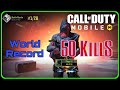 CoD Mobile 50 KILLS! NEW WORLD RECORD! SOLO VS SQUAD! EL NUEVO RÉCORD MUNDIAL CON 50 KILLS