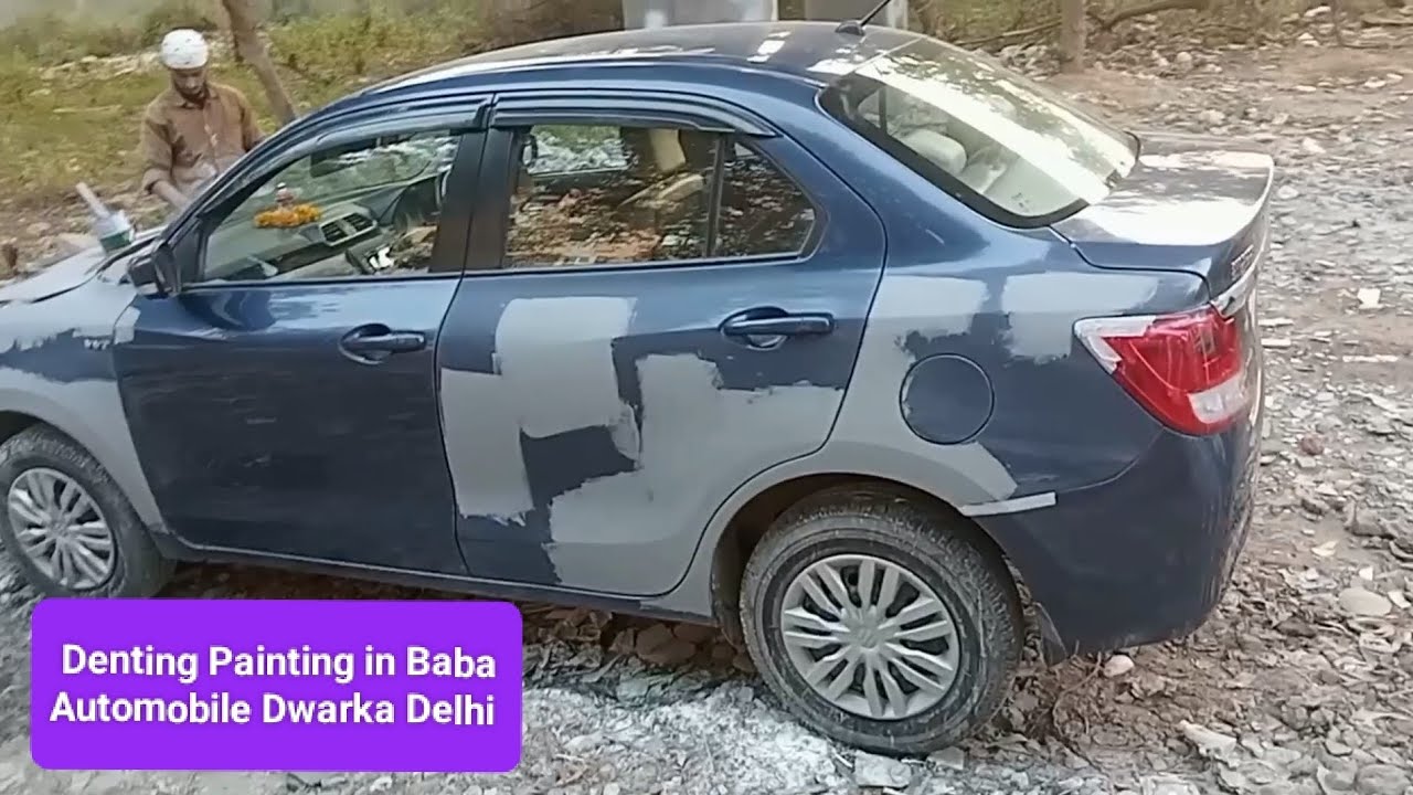 Car Painting Process After Market दिल्ली कार डेंटिंग पेंटिंग! पेंट