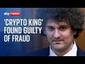 Sam Bankman-Fried guilty of defrauding crypto customers out of billions of dollars