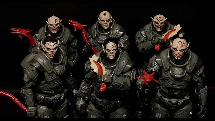 Star Wars: Yuuzhan Vong action figures in 1/18 scale