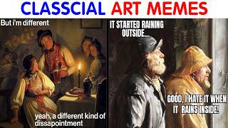 Hilarious Classical Art Memes That Deserve A Museum Of Their Own || video compilation #142