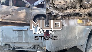 MUD ilke a STONE! Hardest Washing EVER! Detailing a Muddy 4x4  #satisfying #asmr