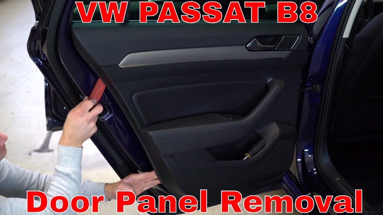 Passat B6 door panel removal