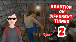 HOW GALYA & GENNADY REACTS TO DIFFERENT THINGS IN SCHOOLBOY RUNAWAY!! PART-2 screenshot 5