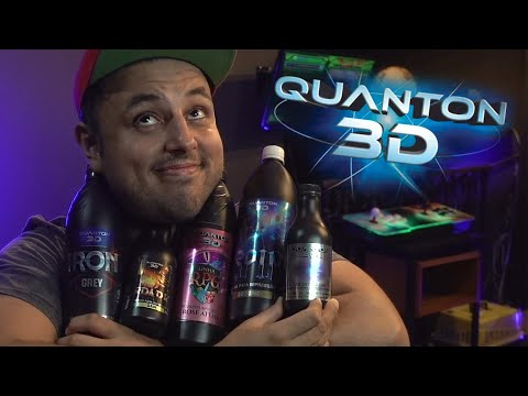 Resinas da Quanton 3D - Primeiras Impressões