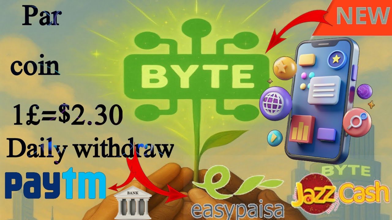 How to Maximize Your Earnings with the Byte Blockchain App - YouTube