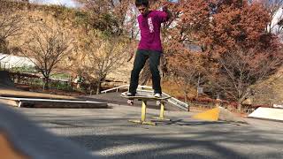 BSボードスライド ショービットアウト / BS Board slide shove it out