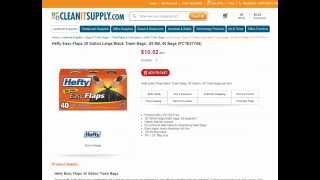 Hefty Trash Bags - Garbage Bags, Hefty Tall Kitchen Bags