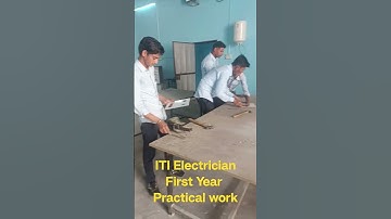 ITI Electrician 1st yr Practical ll Work hard to make your life better #iti #practical #electrician
