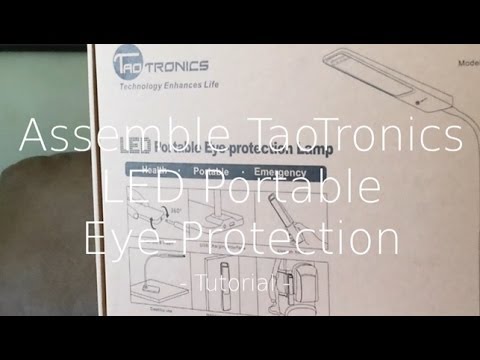 (NEW!) How-To: Assemble TaoTronics LED Portable Eye-Protection (HD) | GeekHelpingHand