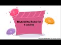 Divisibility Rules Quiz