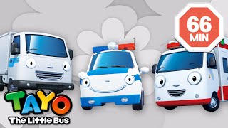 Tayo English Episode | 🤍White Vehicles Compilation🤍 | Cartoon for Kids | Tayo Episode Club by Tayo Episode Club 26,693 views 3 weeks ago 1 hour, 6 minutes