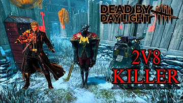 Dead By Daylight |Killer Match|Wraith & Mastermind |2V8 GAME MOD Silent Hill & Castlevania |Gameplay