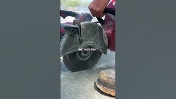 Paver block cutting tip! #landscaping #hardscaping #hardscapementor