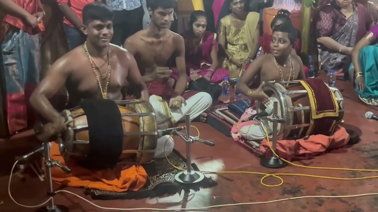 Thillana by our next generation - Jaffna Kurumbasiddy Amman Temple - Nadaswaram Thavil - 12 Jan 2025