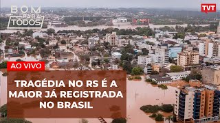#AOVIVO Tragédia no RS é a maior da história do Brasil | Lula  agenda 3ª visita ao estado