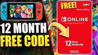 Nintendo Switch Online for FREE (12 Months FREE) ➡️ Get FREE Nintendo Switch Online Membership