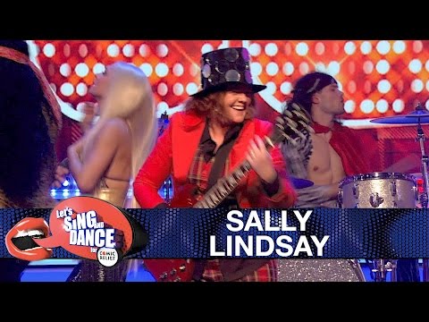 Sally Lindsay perfoms Slade's Cum On Feel The Noize | Let's Sing and Dance