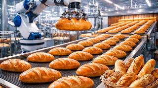 How 300,000 Bread Loaves Are Made Every Day in a Modern Factory