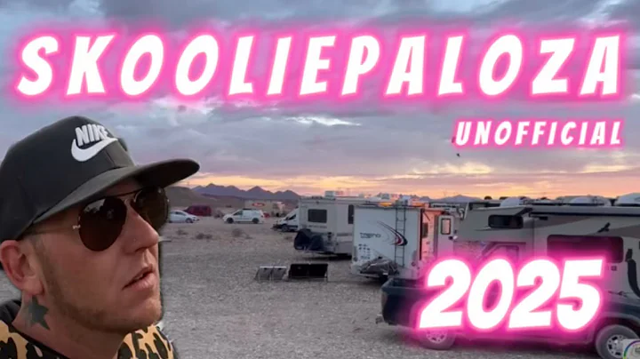 SKOOLIEPALOOZA 2025 ONESIE PARTY, dropping my friend at the airport,  we head back to Quartzsite